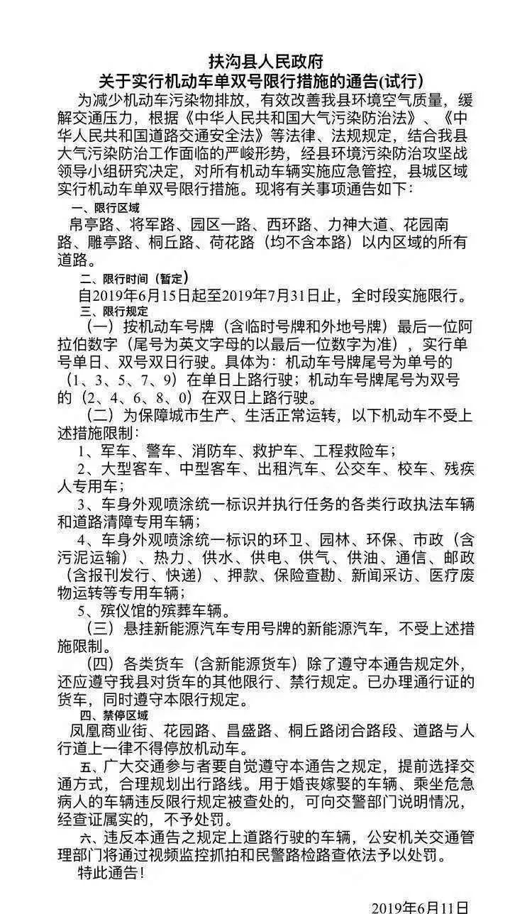 周口市限号吗(周口市限号不限号)