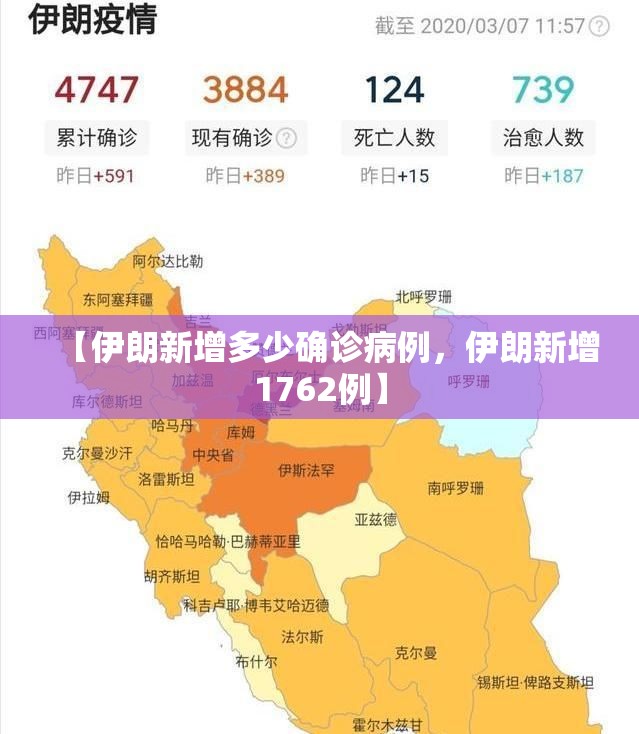 【伊朗新增多少确诊病例，伊朗新增1762例】