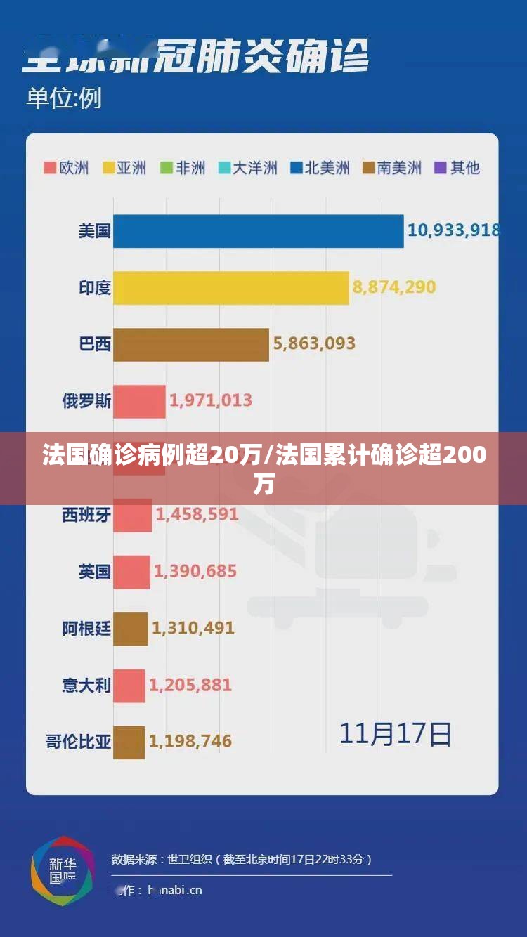 法国确诊病例超20万/法国累计确诊超200万