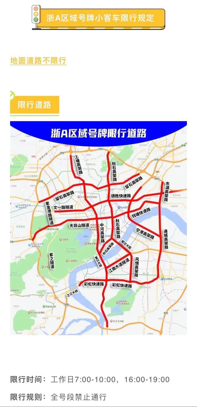 杭州车牌限号(杭州车牌限号时间是几点到几点)