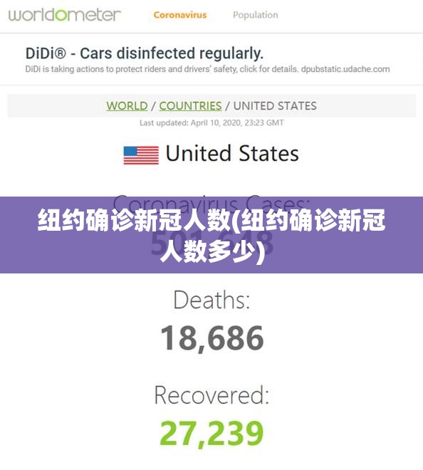纽约确诊新冠人数(纽约确诊新冠人数多少)