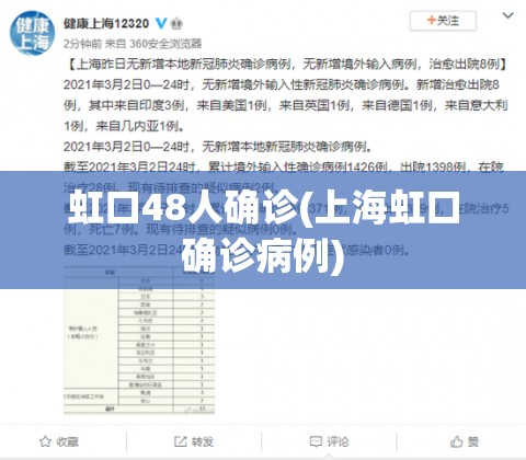 虹口48人确诊(上海虹口确诊病例)